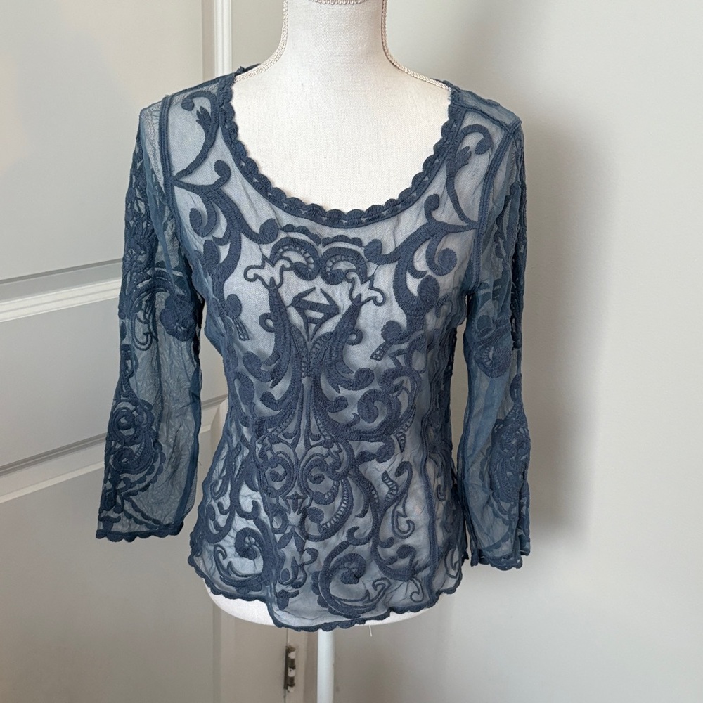 Express Women Top in Blue
